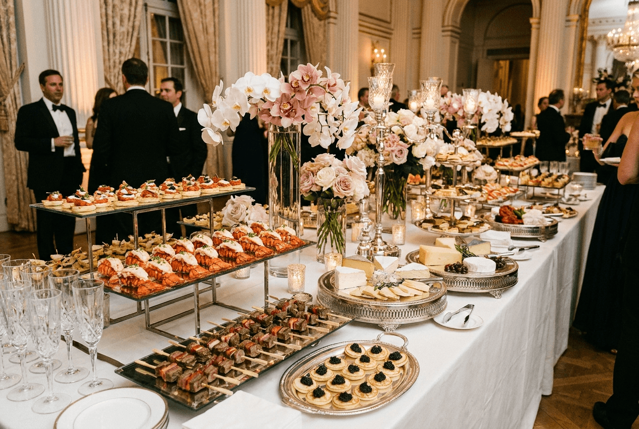 Ιστοσελίδα για εταιρεία catering — παράδειγμα