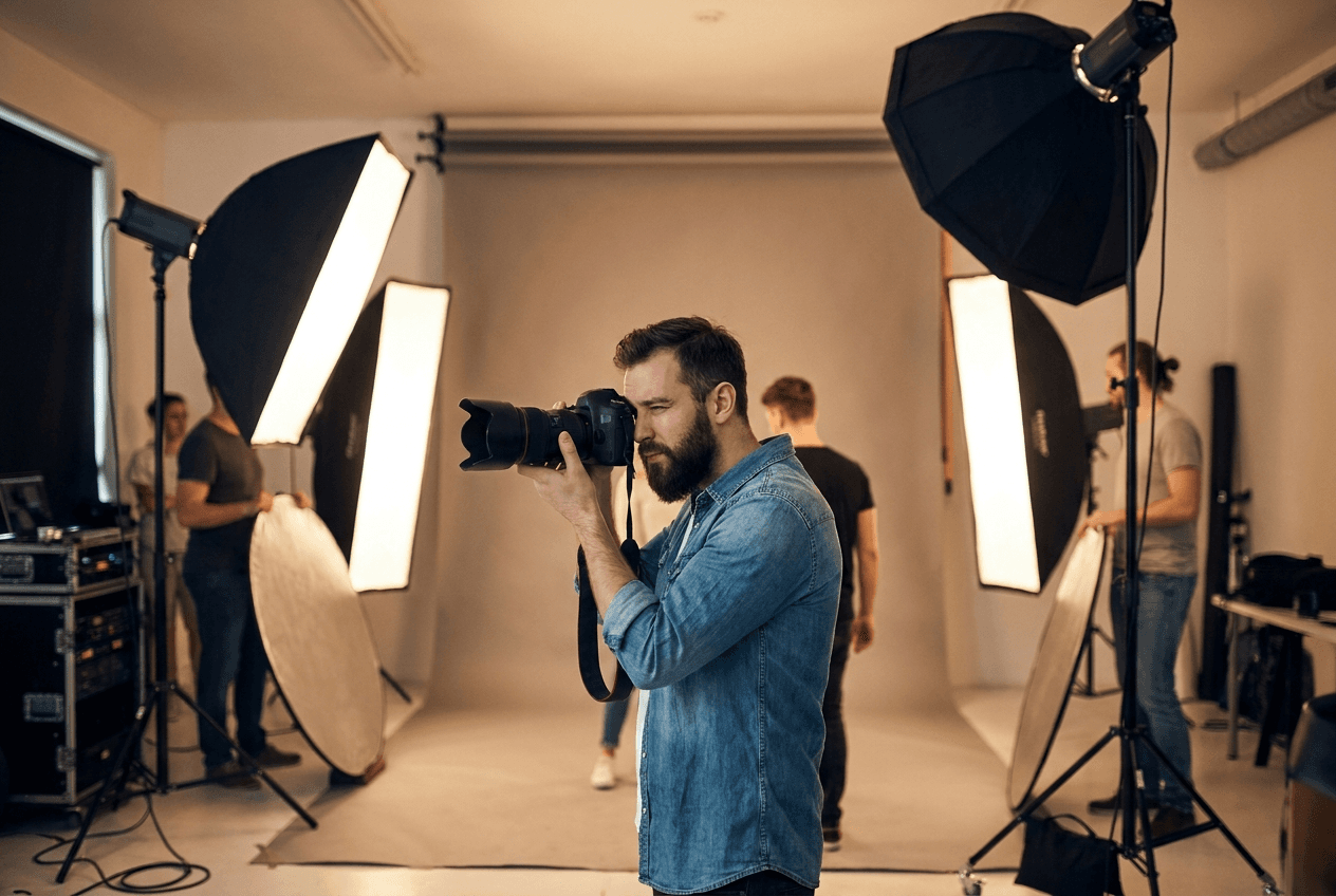 Site para fotógrafos — exemplo
