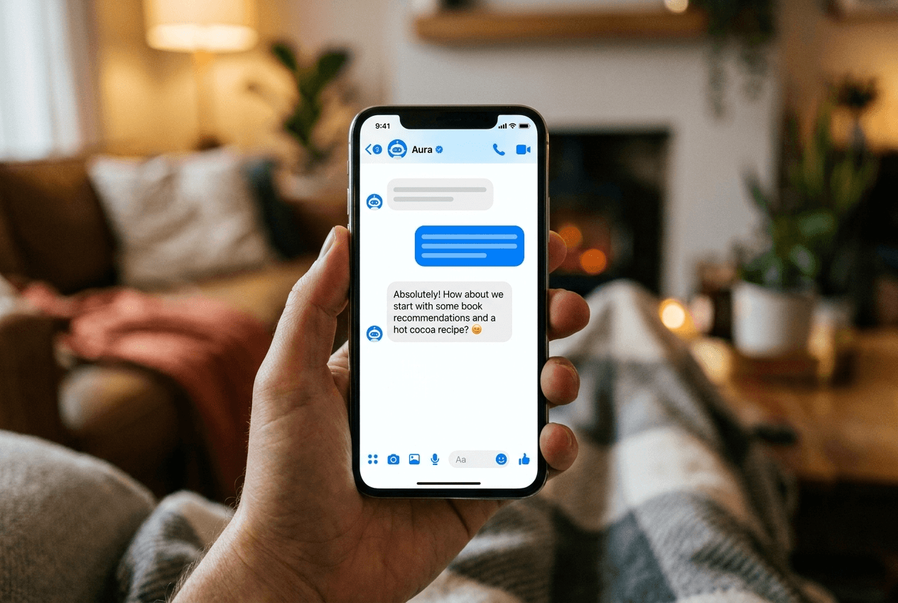 Website for a Telegram bot — example