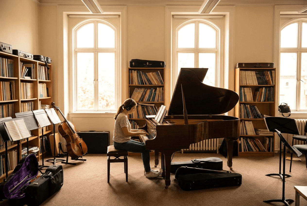 Website für Musikschulen — Beispiel